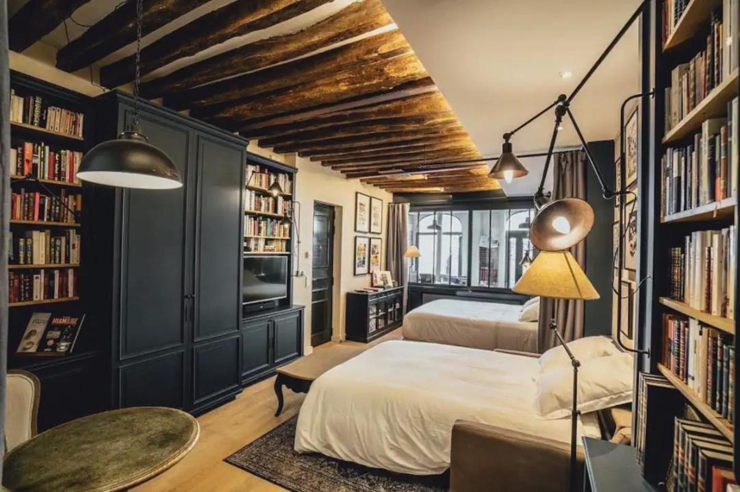 Quartiers Enfants Rouges,Bretagne - Appartement D'Architecte 4P Париж Екстер'єр фото